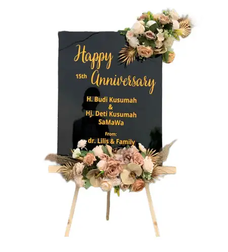 Papan Bunga Akrilik Cikate